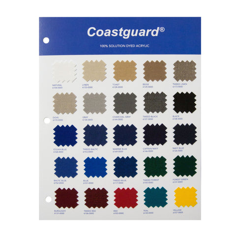 Coastguard Swatch Card