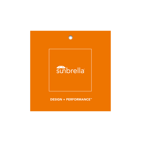 Orange Sunbrella Hang Tag