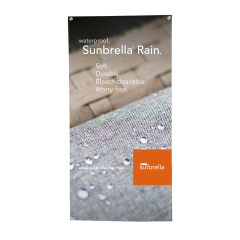 Rain Hanging Banner