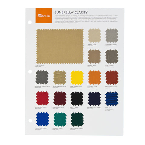 Clarity Swatch Card