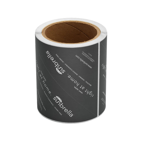Grey Corner Label