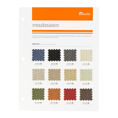 Renaissance Swatch Card