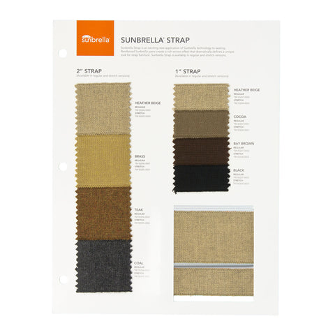 Strap Swatch Card