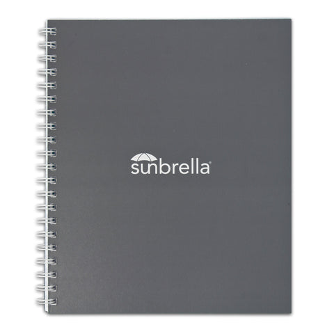 Grey Spiral Notebook